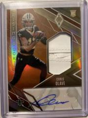 Chris Olave #RMS-CO Football Cards 2022 Panini Phoenix Rising Rookie Material Signature Prices