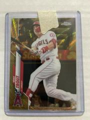 Mike Trout [Gold Refractor] Baseball Cards 2020 Topps Chrome Prices