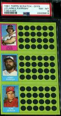 Jack Clark, Larry Parrish, Tom Seaver Baseball Cards 1981 Topps Scratch Offs Prices