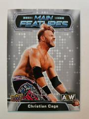 Christian Cage [Silver] Wrestling Cards 2022 Upper Deck AEW Main Features Prices