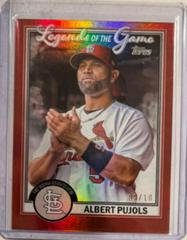 Albert Pujols [Red] #LG-30 Baseball Cards 2023 Topps Legends of the Game Prices