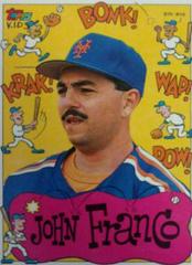 John Franco Baseball Cards 1992 Topps Kids Prices
