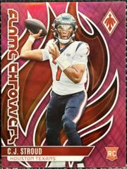 C. J. Stroud [Pink] #FLA-21 Football Cards 2023 Panini Phoenix Flame Throwers Prices