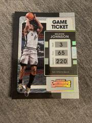 Keldon Johnson [75th Anniversary] #1 Basketball Cards 2021 Panini Contenders Prices
