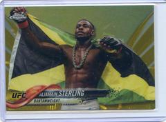 Aljamain Sterling [Gold] Ufc Cards 2018 Topps UFC Chrome Prices