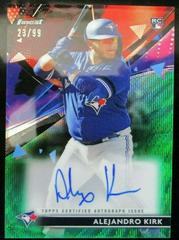 Alejandro Kirk [Green Refractor] Baseball Cards 2021 Topps Finest Autographs Prices
