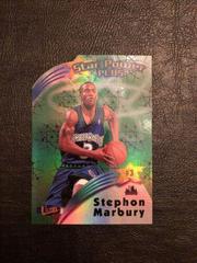 Stephon Marbury [Plus] Basketball Cards 1997 Ultra Star Power Prices