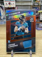 Trevor Lawrence [Red] Football Cards 2021 Panini Donruss Optic Rookie Phenoms Prices