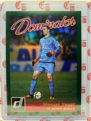 Manuel Neuer Soccer Cards 2016 Panini Donruss Dominator Prices