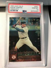 Jason Varitek [Longevity] #241 Baseball Cards 1998 Leaf Rookies & Stars Prices