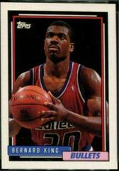 Bernard King #11 Basketball Cards 1992 Topps Prices
