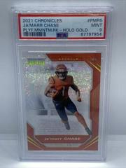 Ja'Marr Chase [Gold] Football Cards 2021 Panini Chronicles Prices
