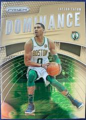 Jayson Tatum Basketball Cards 2019 Panini Prizm Dominance Prices