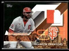Brandon Crawford #CC-BC Baseball Cards 2024 Topps City Connect Swatch Prices