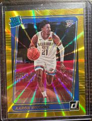 Aaron Wiggins [Gold Laser] #241 Basketball Cards 2021 Panini Donruss Prices