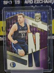 Luka Doncic [Purple] #15 Basketball Cards 2022 Panini Donruss Elite Spellbound Prices