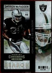 Darren McFadden [Cracked Ice Ticket] #72 Football Cards 2013 Panini Contenders Prices