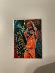 Devin Booker [Green] #15 Basketball Cards 2021 Panini Illusions Shining Stars Prices
