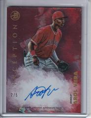 Arol Vera [Red] #PA-AVE Baseball Cards 2021 Bowman Inception Autographs Prices