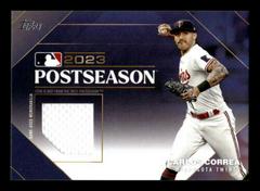 Carlos Correa Baseball Cards 2024 Topps Postseason Performance Relic Prices