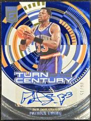 Patrick Ewing [Blue] #35 Basketball Cards 2023 Donruss Elite Turn of the Century Signature Prices