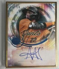 Aeverson Arteaga [Blue] Baseball Cards 2022 Bowman Transcendent Autographs Prices
