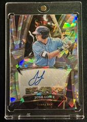 Josh Lowe [Cracked Ice] Baseball Cards 2022 Panini Select Sparks Signatures Prices