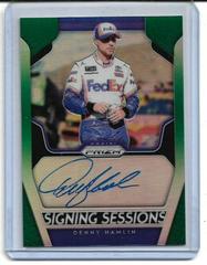 Denny Hamlin [Green] #SS-DH Racing Cards 2019 Panini Prizm Nascar Signing Sessions Autographs Prices