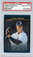 Aaron Coonrod #82 Baseball Cards 2002 Bowman Chrome Draft Picks Prices