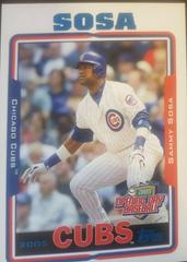 Sammy Sosa #10 Baseball Cards 2005 Topps Prices