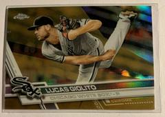 Lucas Giolito [Gold] #104 Baseball Cards 2017 Topps Chrome Prices