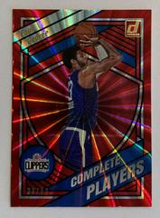 Paul George [Red Laser] #19 Basketball Cards 2020 Donruss Complete Players Prices