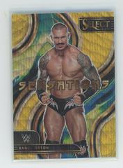 Randy Orton [Gold Wave] #20 Wrestling Cards 2023 Panini Select WWE Sensations Prices