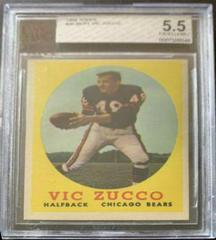 Vic Zucco Football Cards 1958 Topps Prices