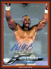 Shelton Benjamin [Silver Autograph] Wrestling Cards 2018 Topps WWE Prices