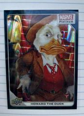 Howard The Duck [Teal Wave] #41 Marvel 2023 Upper Deck Platinum Prices