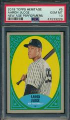 Aaron Judge Baseball Cards 2019 Topps Heritage New Age Performers Prices