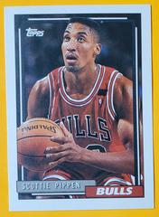 Scottie Pippen #389 Basketball Cards 1992 Topps Prices