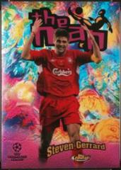 Steven Gerrard Soccer Cards 2022 Topps Finest UEFA Club Competitions The Man Prices