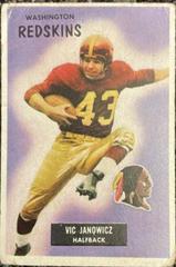 Vic Janowicz Football Cards 1955 Bowman Prices