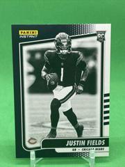 Justin Fields Football Cards 2021 Panini Instant Black & White Prices