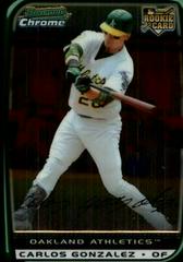 Carlos Gonzalez #BDP19 Baseball Cards 2008 Bowman Chrome Draft Prices