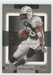 Curtis Martin Football Cards 2003 Upper Deck Finite Prices
