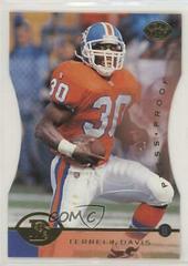 Terrell Davis [Press Proof] Football Cards 1996 Leaf Prices