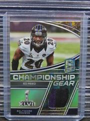 Ed Reed [Splatter] Football Cards 2022 Panini Spectra Championship Gear Prices