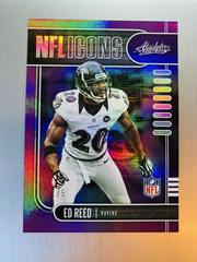 Ed Reed [Spectrum Purple] Football Cards 2019 Panini Absolute NFL Icons Prices