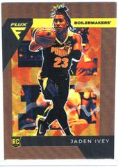 Jaden Ivey [Gold] Basketball Cards 2022 Panini Chronicles Draft Picks Flux Prices