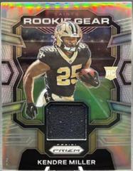 Kendre Miller #RG-KM Football Cards 2023 Panini Prizm Rookie Gear Prices
