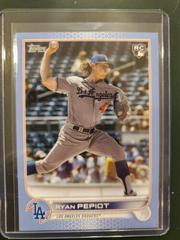 Ryan Pepiot [Father's Day Blue] #US109 Baseball Cards 2022 Topps Update Prices
