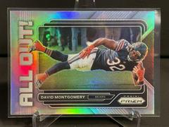 David Montgomery [Silver] #AO-17 Football Cards 2022 Panini Prizm All Out Prices